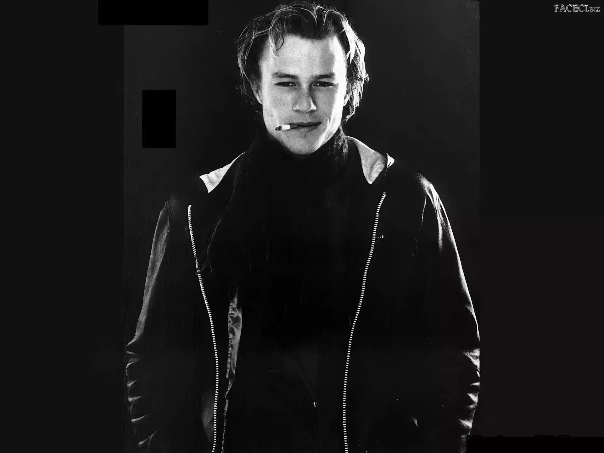 papieros, Heath Ledger, szalik